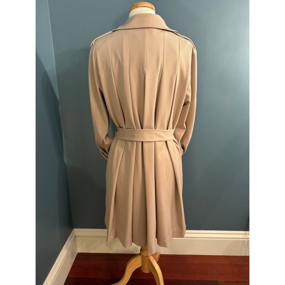 Simply Vera - Vera Wang Pleated Trench Coat - Picture 2 of 6